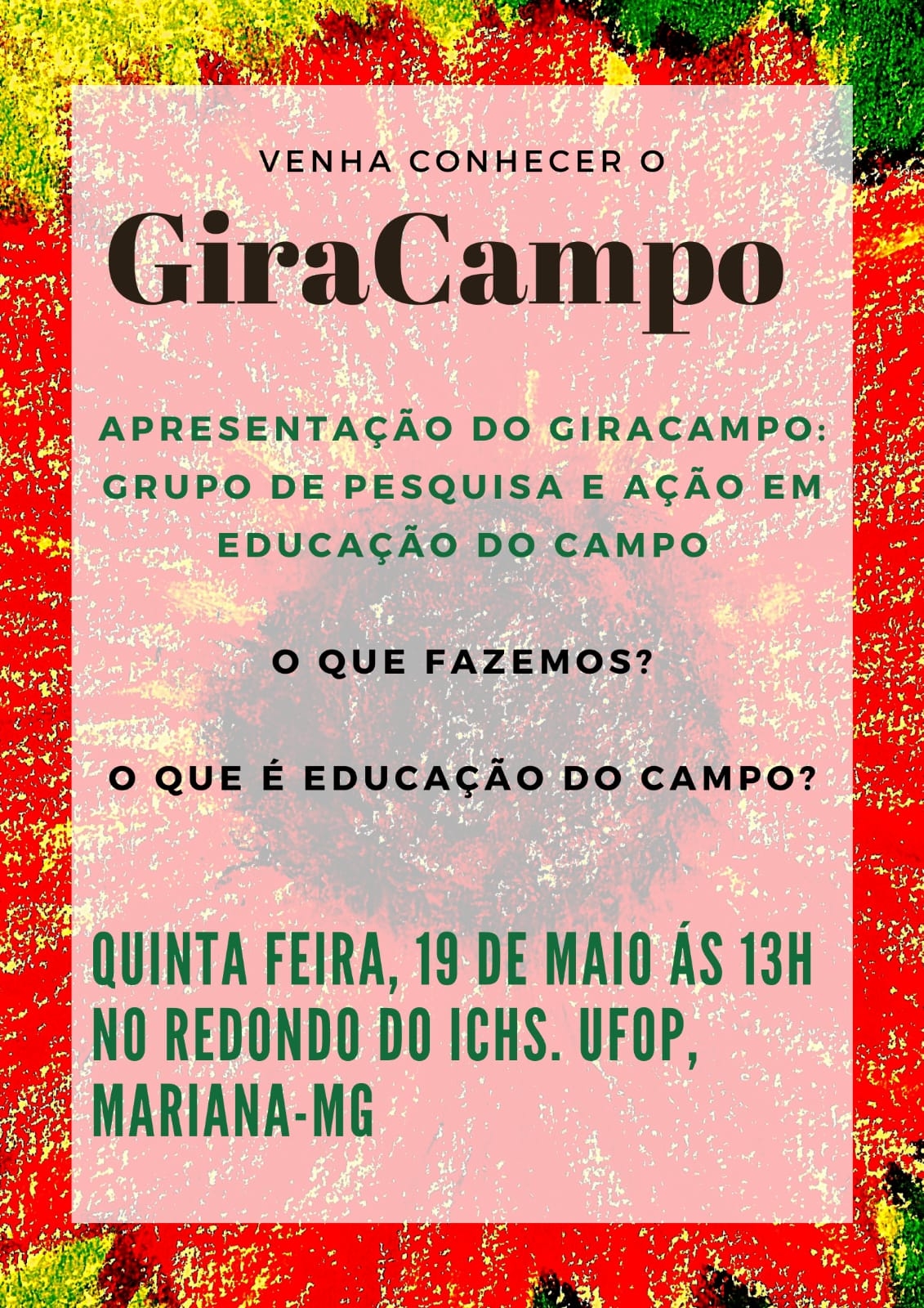 Grupo de Estudos do GiraCampo: Educação do Campo em Movimento
